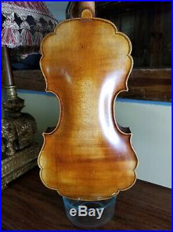 RARE early 1900's Piecrust violin English or German antique
