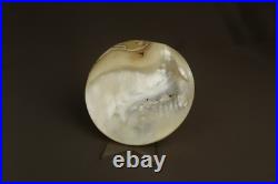 Rare 1518 Antique Carved Mother of Pearl Plaque Early 16th Century