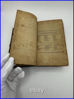 Rare 1797 Holy Bible Hugh Gaine New York Early American Imprint Antique Leather