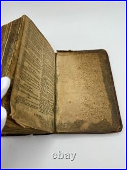 Rare 1797 Holy Bible Hugh Gaine New York Early American Imprint Antique Leather