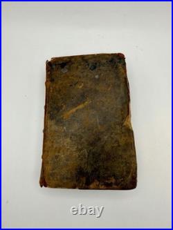 Rare 1797 Holy Bible Hugh Gaine New York Early American Imprint Antique Leather