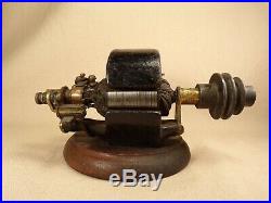 Rare 1800'S Electric Motor Elbridge Mfg Co Dynamo Early Electric Motor Antique