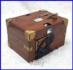 Rare 1896 Redding's LUZO box camera for early roll film