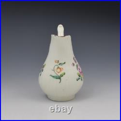Rare 18th Century Early Derby Porcelain Fluted Cream Milk Jug c. 1760 Antique