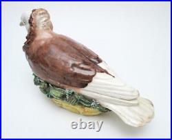 Rare 18th Century Early Meissen Antique German Porcelain Dove Pigeon Tureen