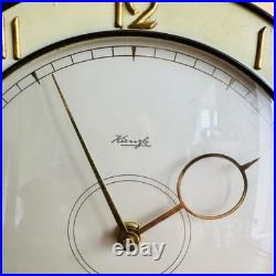 Rare 1930s Kienzle Heinrich Moller Art Deco Bauhaus Table Mantel Clock German
