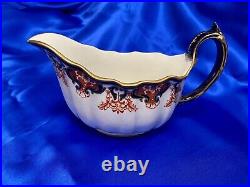 Rare ANTIQUE 1921 ROYAL CROWN DERBY 3973 GRAVY BOAT OnPlate 6 3/4 x 3 x 4 1/2 Rare ANTIQUE 1921 ROYAL CROWN DERBY 3973 GRAVY BOAT OnPlate 6 3/4 x 3 x 4 1/2