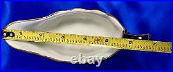Rare ANTIQUE 1921 ROYAL CROWN DERBY 3973 GRAVY BOAT OnPlate 6 3/4 x 3 x 4 1/2 Rare ANTIQUE 1921 ROYAL CROWN DERBY 3973 GRAVY BOAT OnPlate 6 3/4 x 3 x 4 1/2