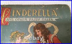 Rare ANTIQUE-CINDERELLA AND OTHER FAIRY TALES Sleeping Beauty 1911/113+Years Old