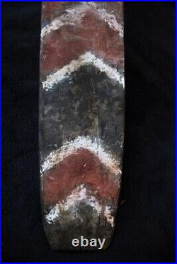 Rare Aboriginal Painted Message Board Eastern Kimberley WithA Early 1900's