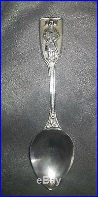 Rare Alexander Ritchie Spoon Early Piece Solid Silver Iona