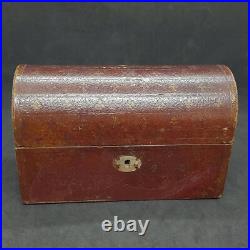 Rare Antique 1890's Early Roger&Gallet Perfume Display Treasure Chest BOX ONLY