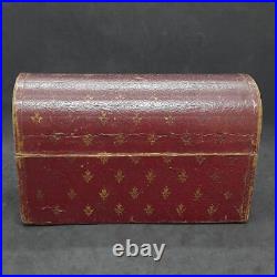 Rare Antique 1890's Early Roger&Gallet Perfume Display Treasure Chest BOX ONLY