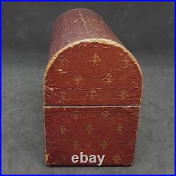 Rare Antique 1890's Early Roger&Gallet Perfume Display Treasure Chest BOX ONLY