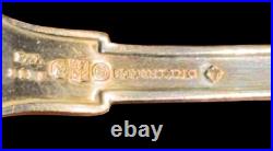 Rare! Antique 1913 Gorham Etruscan Sterling Silver 8 1/2 Serving Spoon EUC