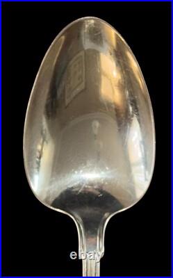 Rare! Antique 1913 Gorham Etruscan Sterling Silver 8 1/2 Serving Spoon EUC
