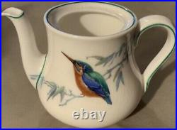 Rare Antique 1920 Rd679832 Royal Doulton H1167 Kingfisher Part Tea Set Rare Antique 1920 Rd679832 Royal Doulton H1167 Kingfisher Part Tea Set