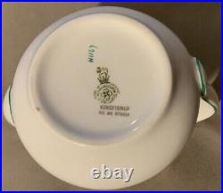 Rare Antique 1920 Rd679832 Royal Doulton H1167 Kingfisher Part Tea Set Rare Antique 1920 Rd679832 Royal Doulton H1167 Kingfisher Part Tea Set