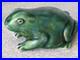 Rare_Antique_1930s_George_Clews_Chameleon_Glaze_Figure_Frog_Toad_01_eui