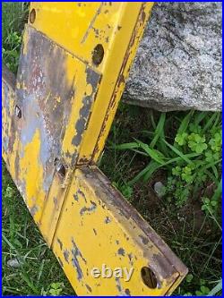 Rare Antique 1 Track Railroad Yellow Sign Glass Marble Reflectors Early 1900s