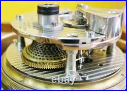 Rare Antique 2 Day Hamilton Golden Oak Boxed Single Fusee Marine Chronometer