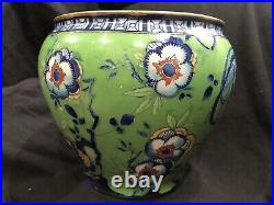 Rare Antique Art Deco Thomas Forester & Son English Pottery Phoenix Ware Vase