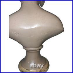 Rare Antique Boy&Girl Bust Signed D'Apres Houdon F. Kessler 19th CTRY Read