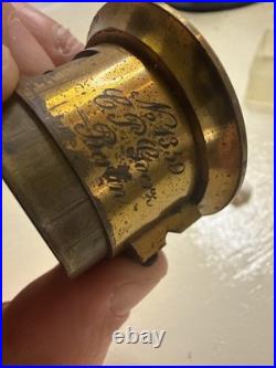 Rare Antique Brass Lens Voigtländer Universal-Aplanat & GOERZ Berlin 1359 Early