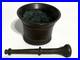 Rare_Antique_Bronze_Mortar_and_Pestle_Crude_Odd_Casting_5_Heavy_5_Ibs_01_op