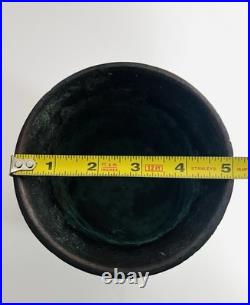 Rare Antique Bronze Mortar and Pestle Crude Odd Casting 5 Heavy 5 Ibs