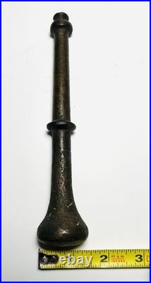 Rare Antique Bronze Mortar and Pestle Crude Odd Casting 5 Heavy 5 Ibs