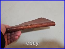 Rare Antique Buffalo Indian Head Liberty Snap Leather Journal Cover. Early 1900s