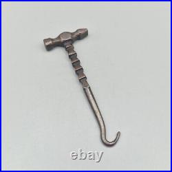 Rare Antique Button Hook Hammer Shaped Unusual