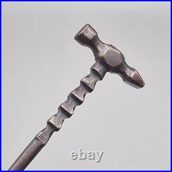Rare Antique Button Hook Hammer Shaped Unusual