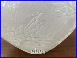 Rare Antique C1923 Signed R Lalique Esterel 6.25 Glass Vase Opalescent Blue Rare Antique C1923 Signed R Lalique Esterel 6.25 Glass Vase Opalescent Blue