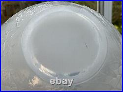 Rare Antique C1923 Signed R Lalique Esterel 6.25 Glass Vase Opalescent Blue Rare Antique C1923 Signed R Lalique Esterel 6.25 Glass Vase Opalescent Blue