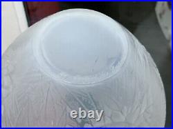 Rare Antique C1923 Signed R Lalique Esterel 6.25 Glass Vase Opalescent Blue Rare Antique C1923 Signed R Lalique Esterel 6.25 Glass Vase Opalescent Blue