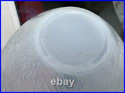 Rare Antique C1923 Signed R Lalique Esterel 6.25 Glass Vase Opalescent Blue Rare Antique C1923 Signed R Lalique Esterel 6.25 Glass Vase Opalescent Blue