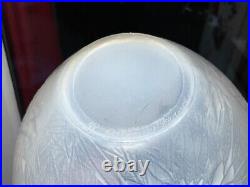 Rare Antique C1923 Signed R Lalique Esterel 6.25 Glass Vase Opalescent Blue Rare Antique C1923 Signed R Lalique Esterel 6.25 Glass Vase Opalescent Blue