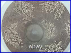 Rare Antique C1923 Signed R Lalique Esterel 6.25 Glass Vase Opalescent Blue Rare Antique C1923 Signed R Lalique Esterel 6.25 Glass Vase Opalescent Blue