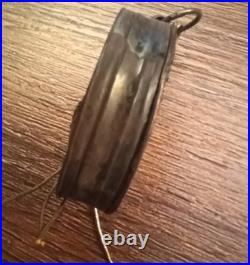 Rare Antique Catholic Benedictine Early Metal Reliquary