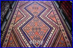 Rare Antique Caucasian Area Kilim Rug 7x10 Handwoven Geometric Nomadic Wool Rug Rare Antique Caucasian Area Kilim Rug 7x10 Handwoven Geometric Nomadic Wool Rug
