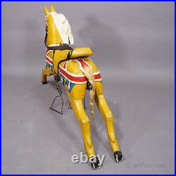 Rare Antique Children Carousel Horse, Germany early 20th Century