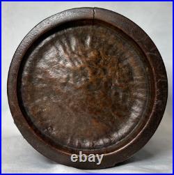 Rare Antique Chinese 18th C. Early Qing Bamboo Brush Pot