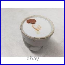 Rare Antique Chinese 1916 Ju Ren Tang Porcelain Scholar Vase Wax Export Seal