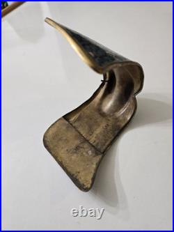 Rare Antique Chinese Cloisonne War Horse Saddle Vintage Enamel