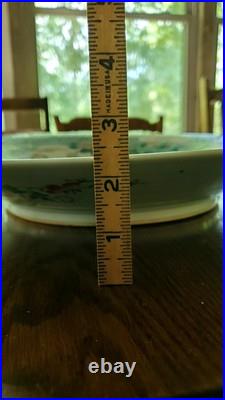 Rare! Antique Chinese Platter Bowl Charger Qing (Ch'ing) Dynasty Early 1700s