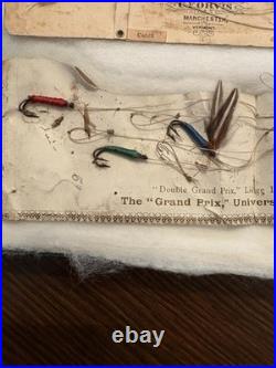 Rare Antique Collection Of Blind Eye Flies Late 1880's Early 1900's 60 + Flies