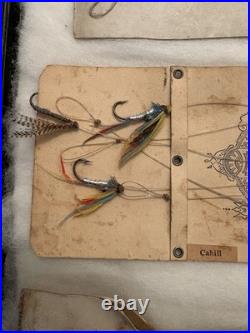 Rare Antique Collection Of Blind Eye Flies Late 1880's Early 1900's 60 + Flies