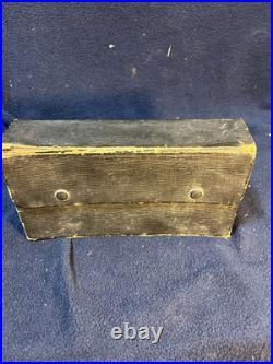 Rare Antique CorteScope Folding Stereoscope Viewer with Box Manual & 21 Photo Card